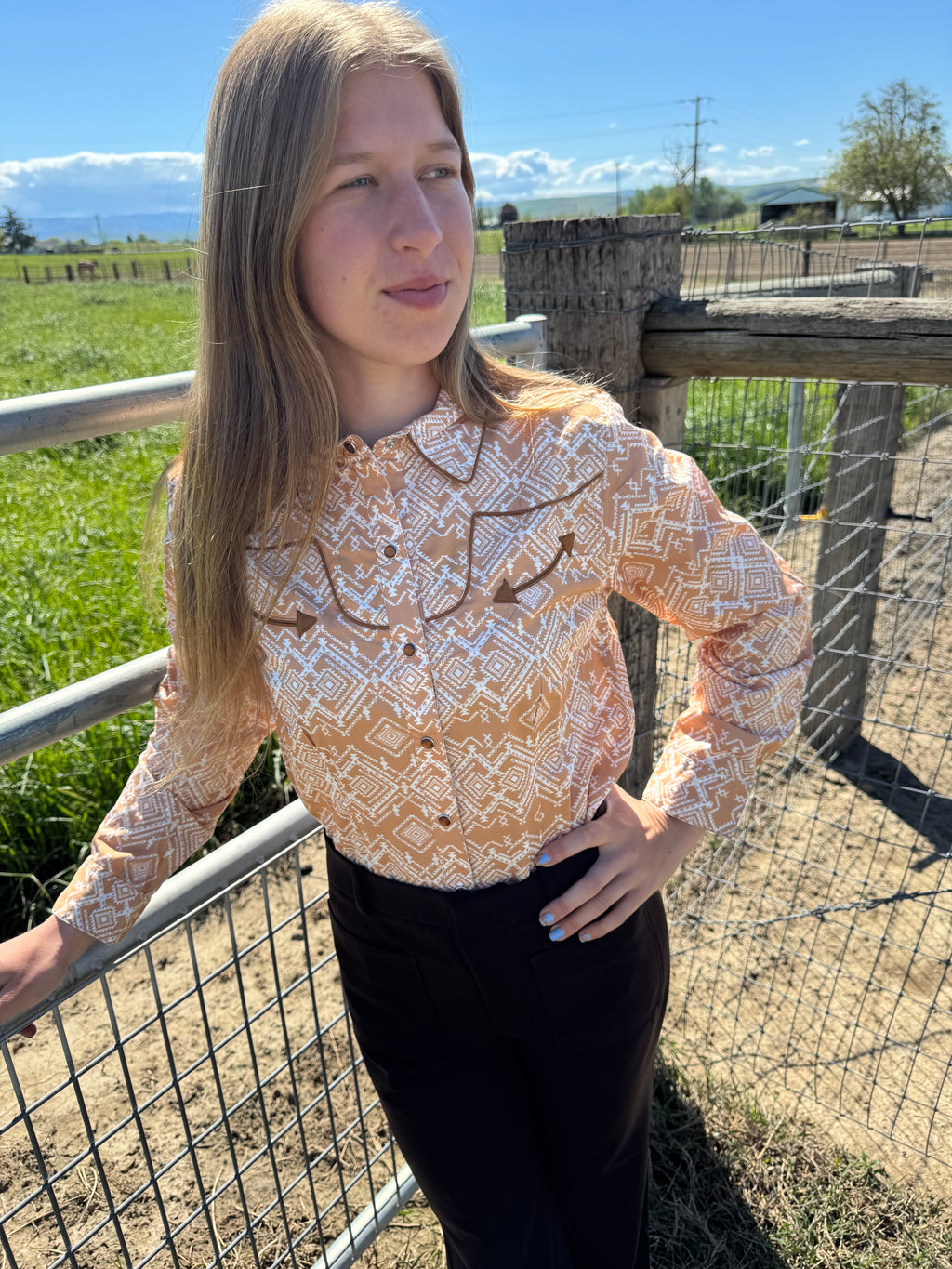 The Ledger Button Up