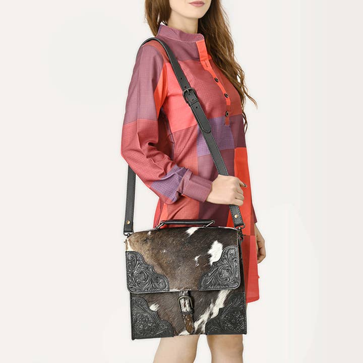 The Buckaroo Briefcase - Black