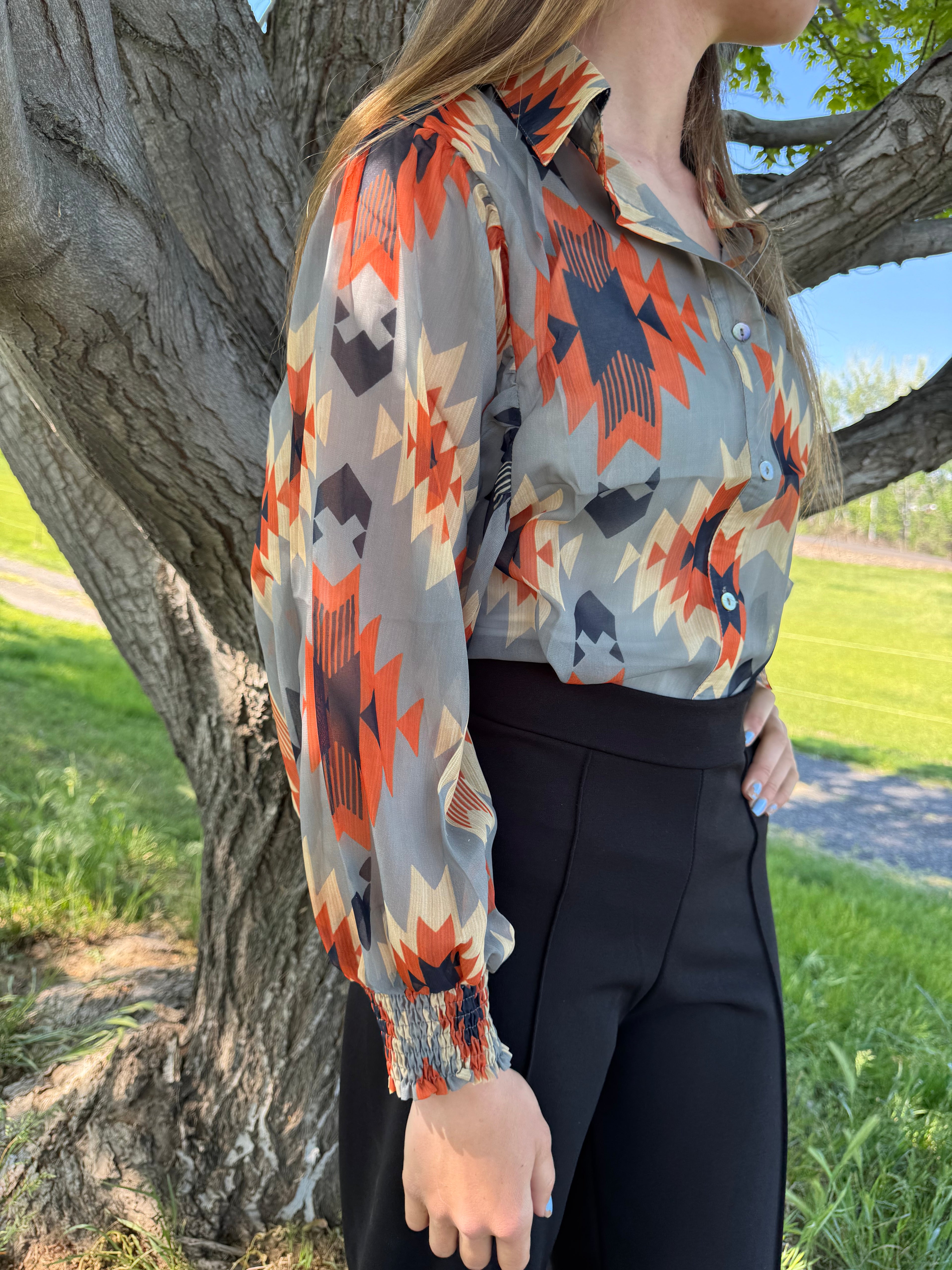 The Aztec Blouse