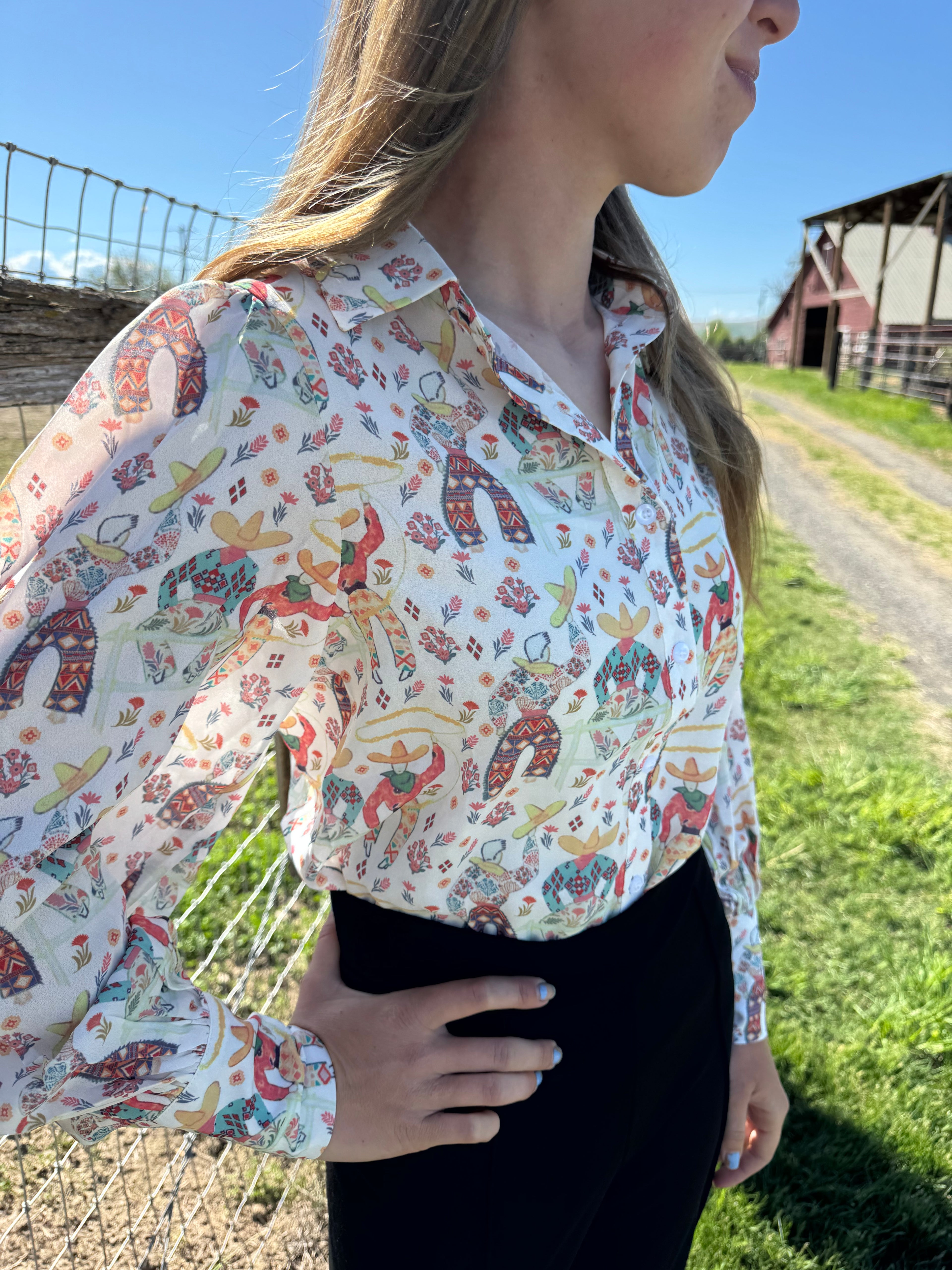 The Cowpoke Blouse