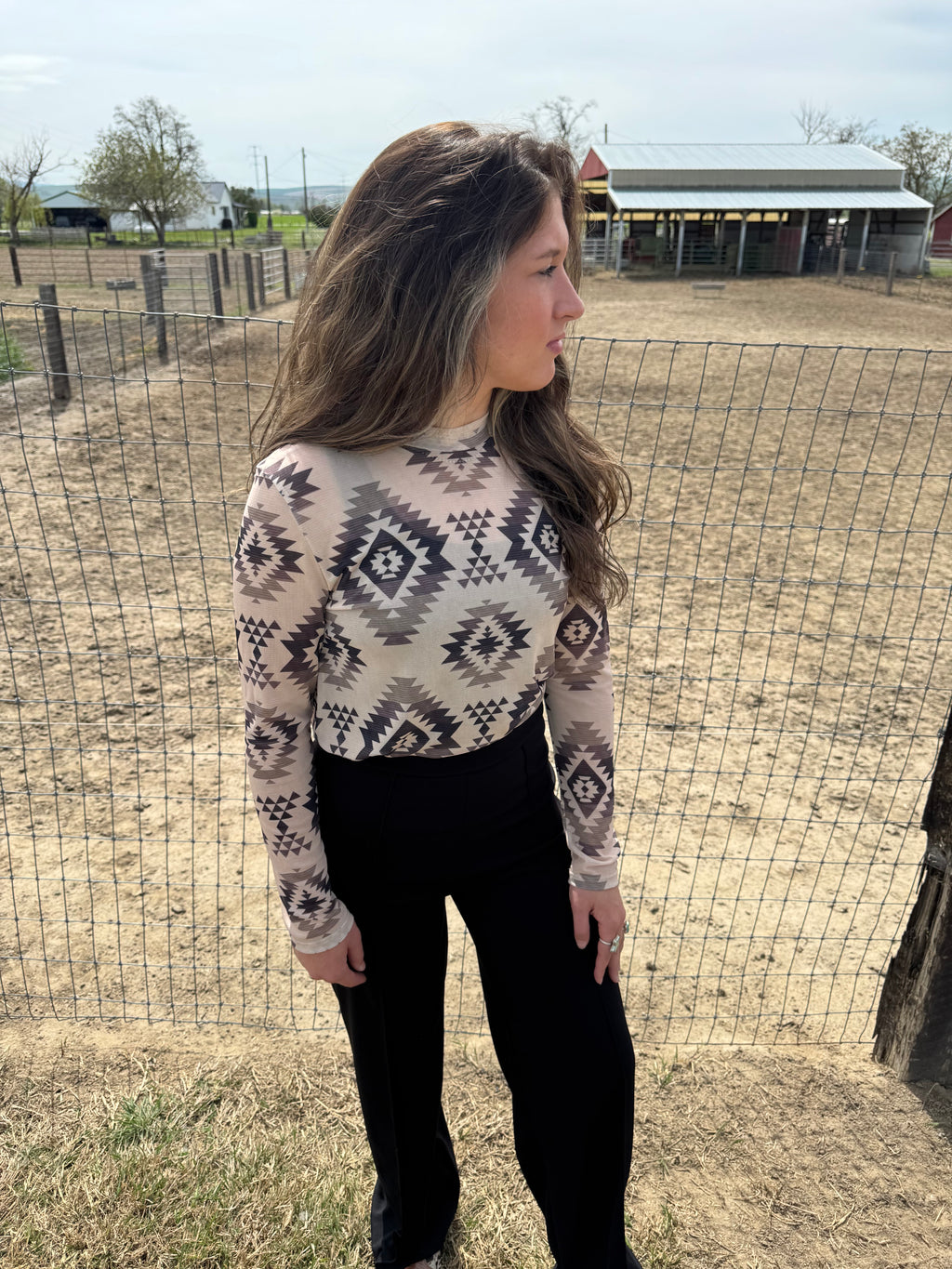 The Exhibit Mesh Top