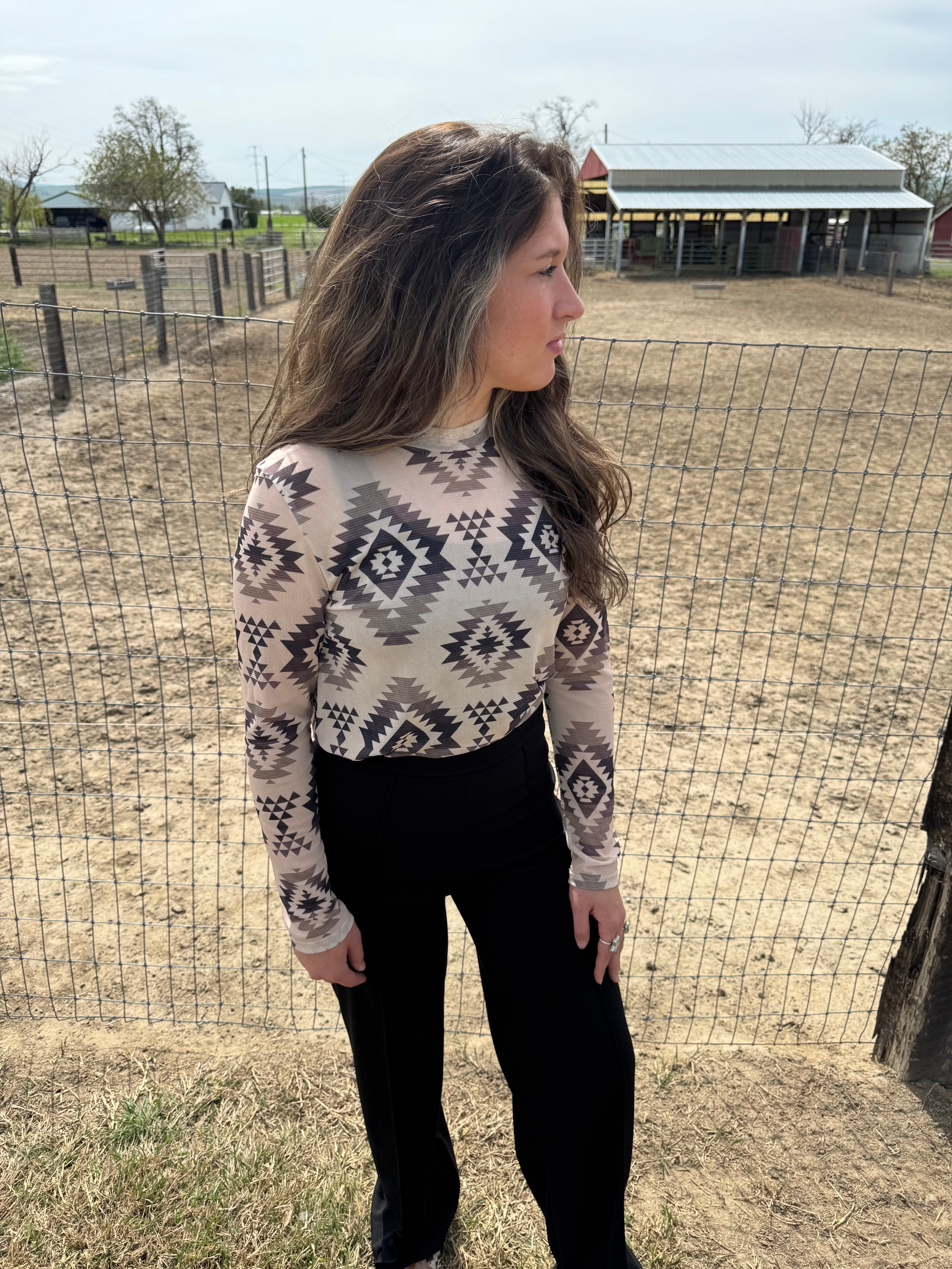 The Exhibit Mesh Top