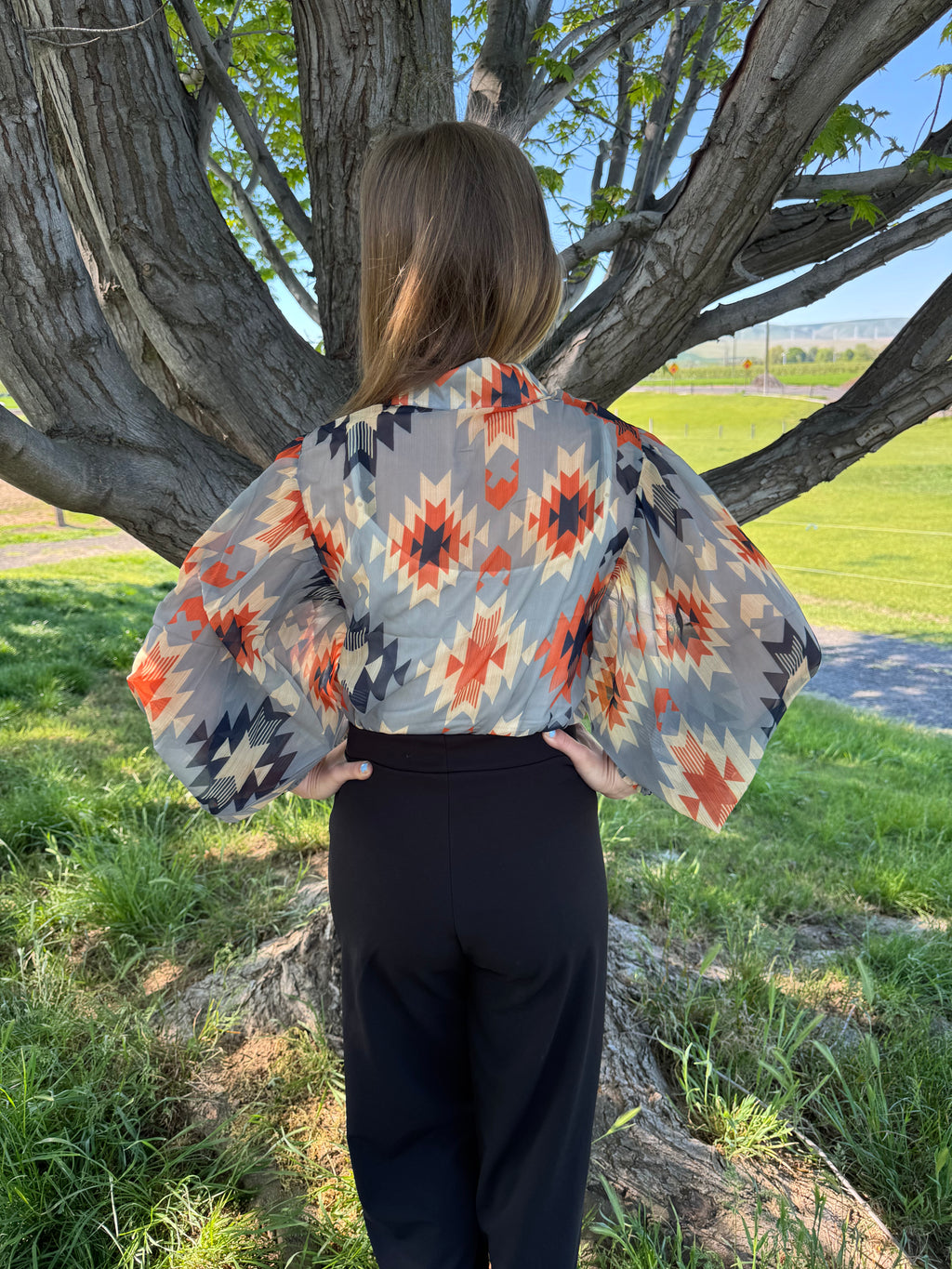 The Aztec Blouse