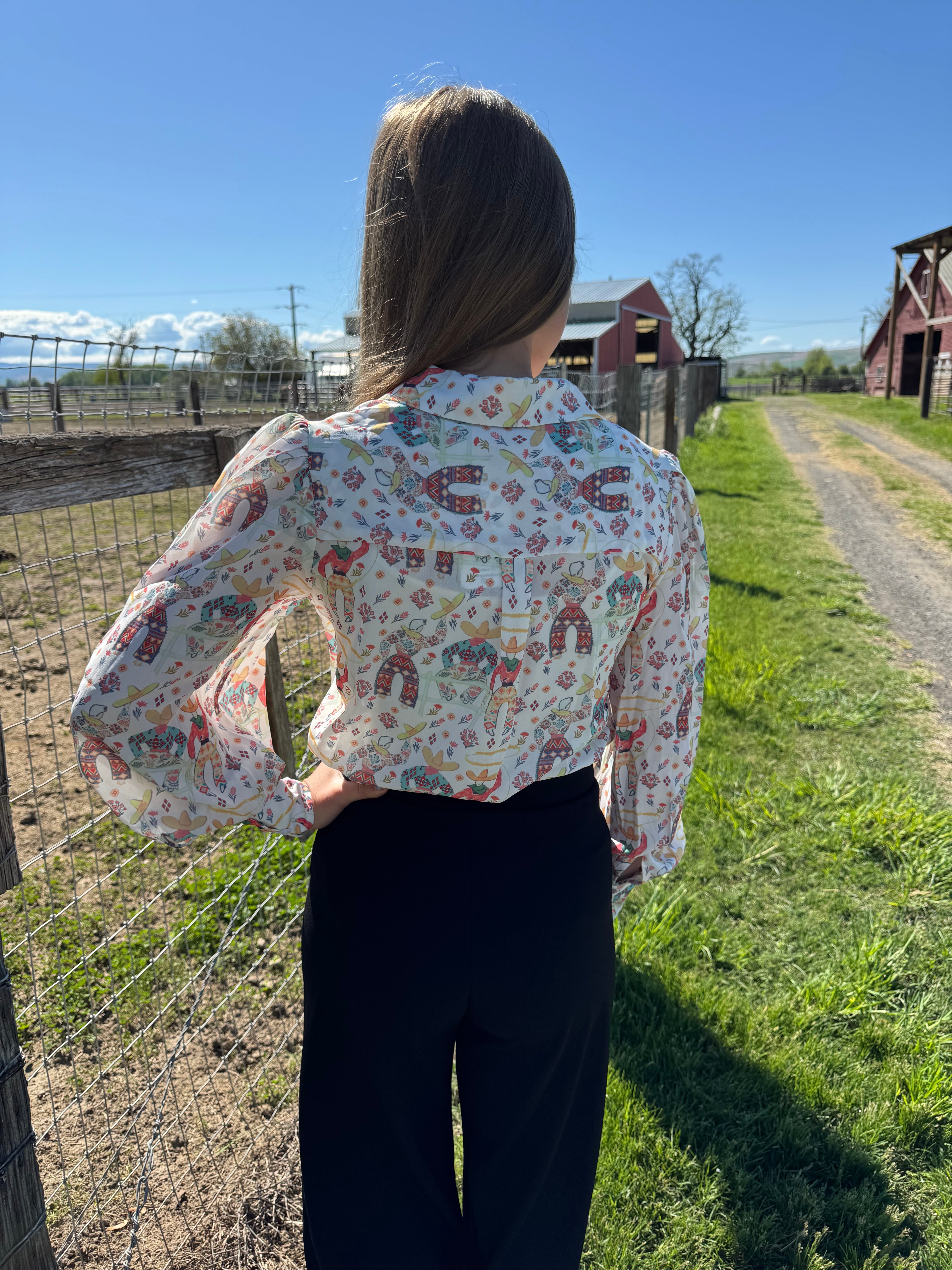 The Cowpoke Blouse