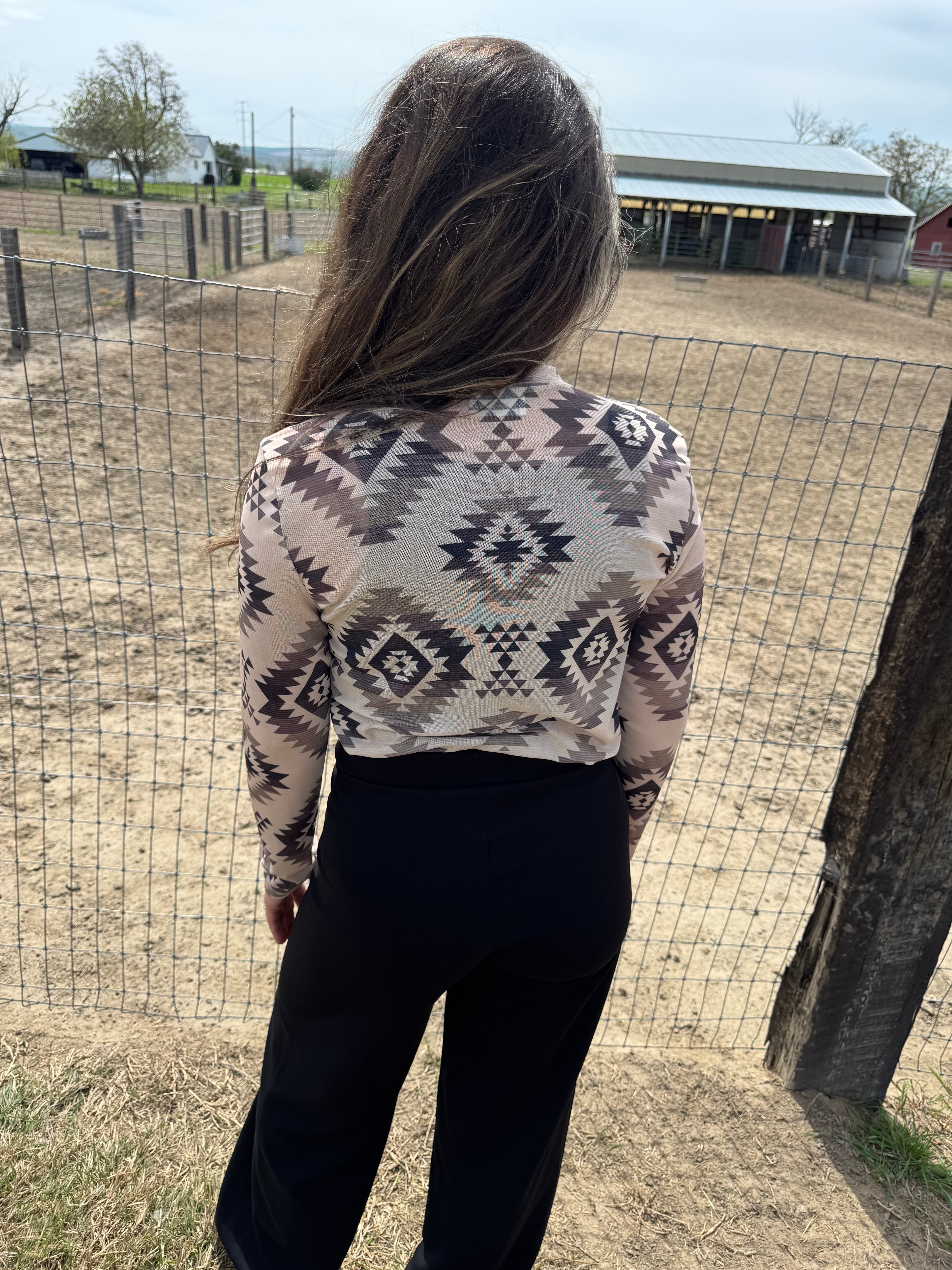 The Exhibit Mesh Top