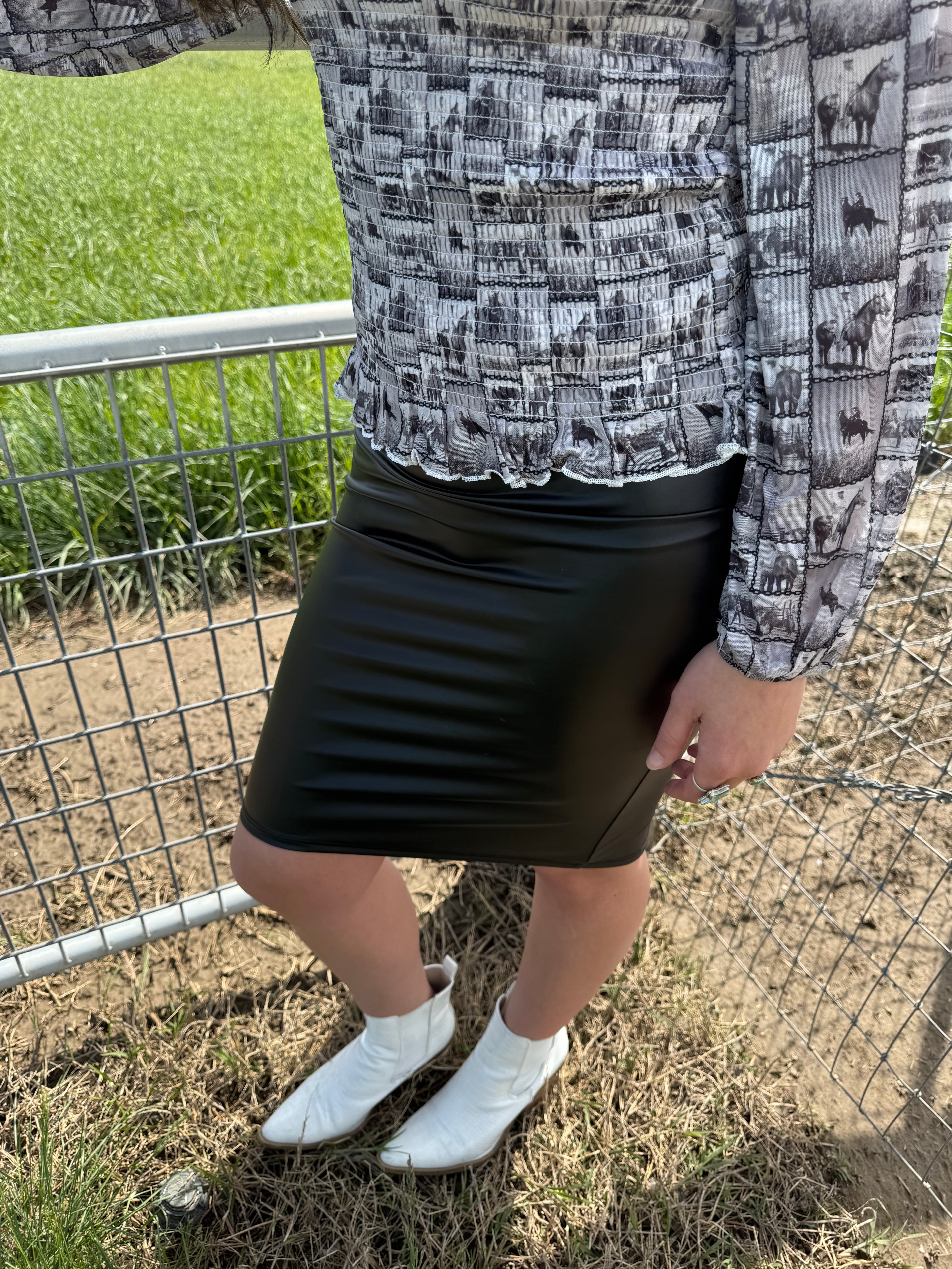 The Pony Puff Sleeve Top
