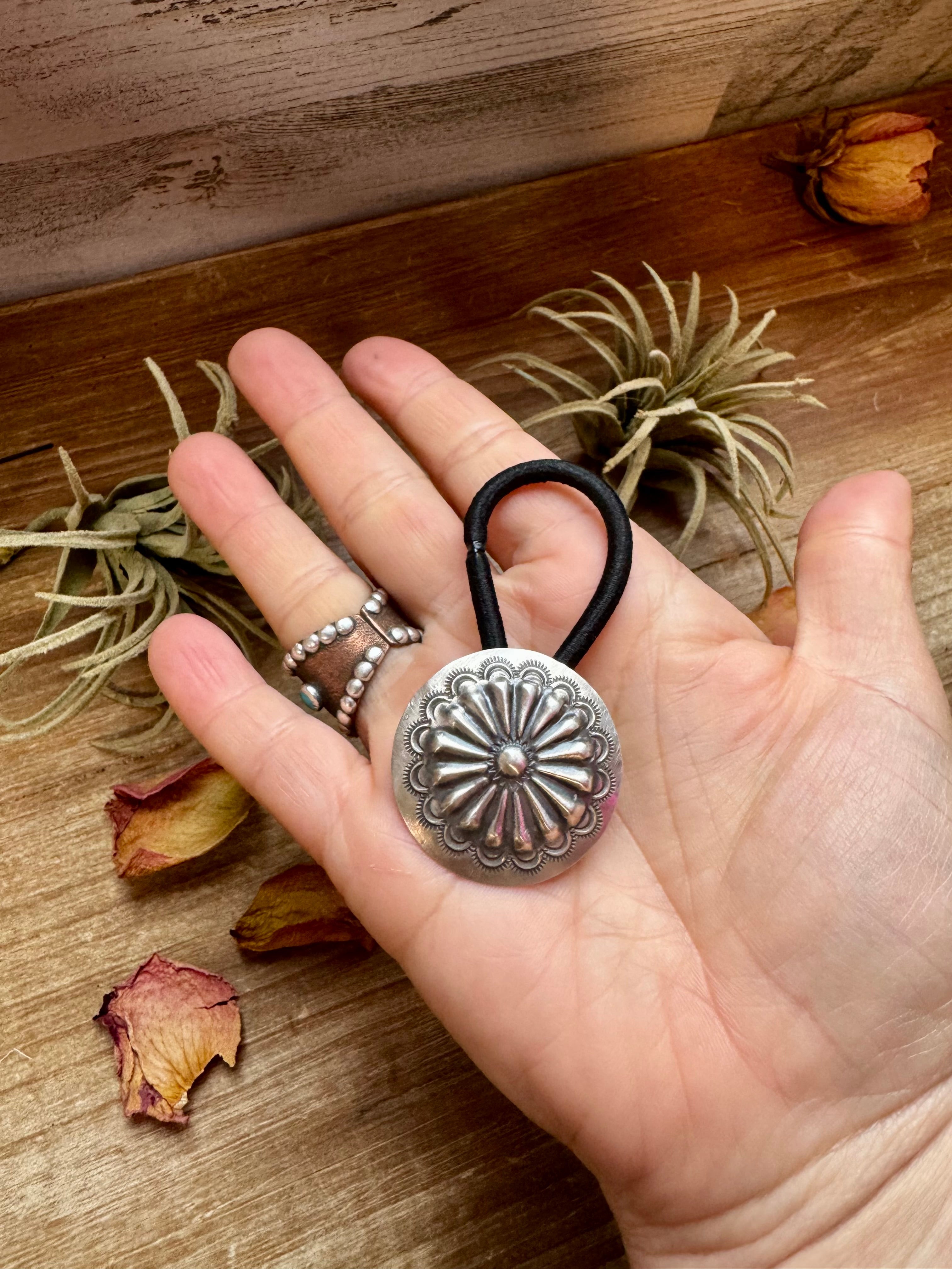 The Concho Hair Tie