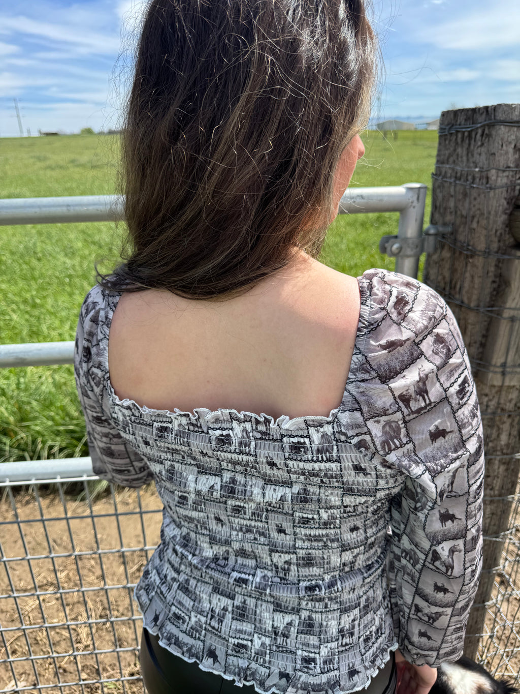 The Pony Puff Sleeve Top