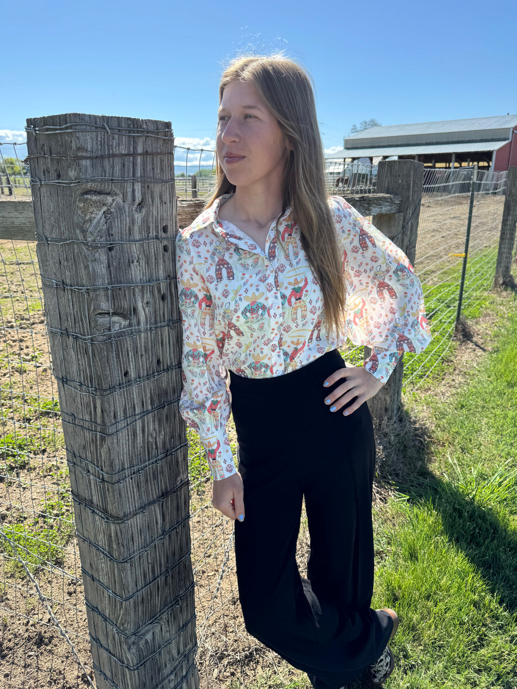 The Cowpoke Blouse