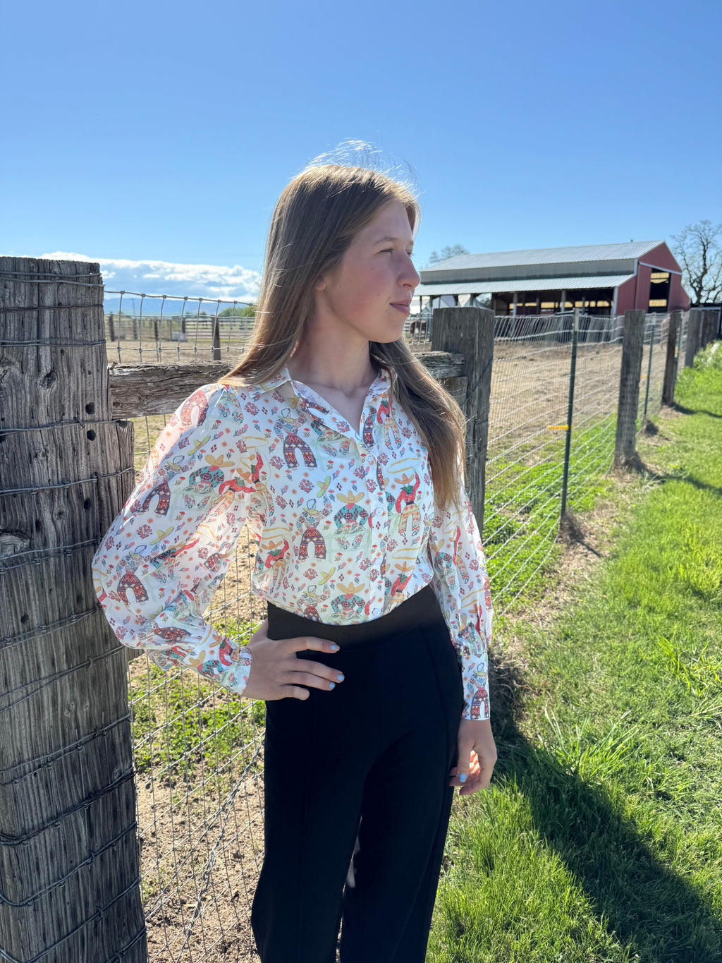 The Cowpoke Blouse