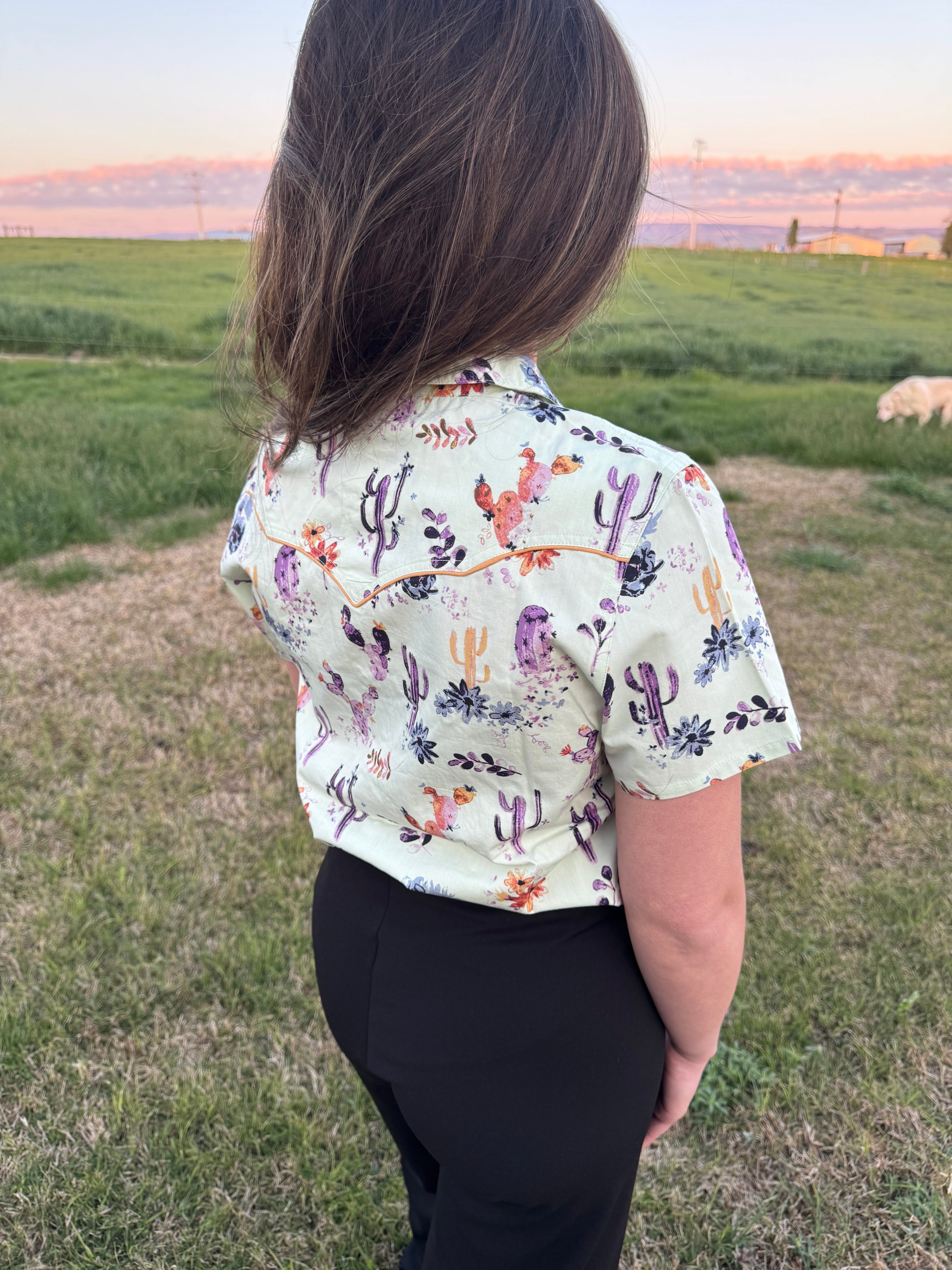 The Bloom Button Up Blouse