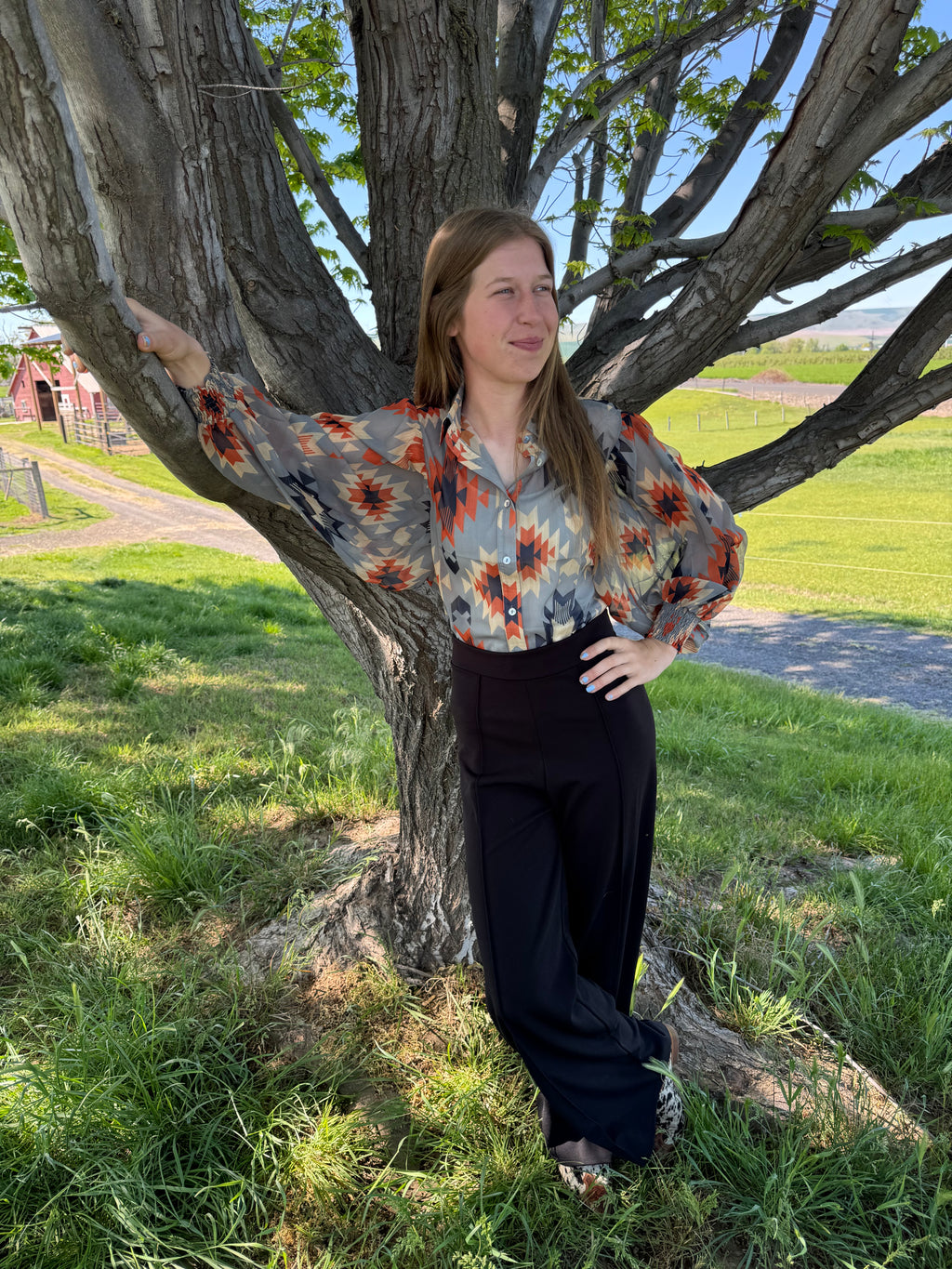 The Aztec Blouse