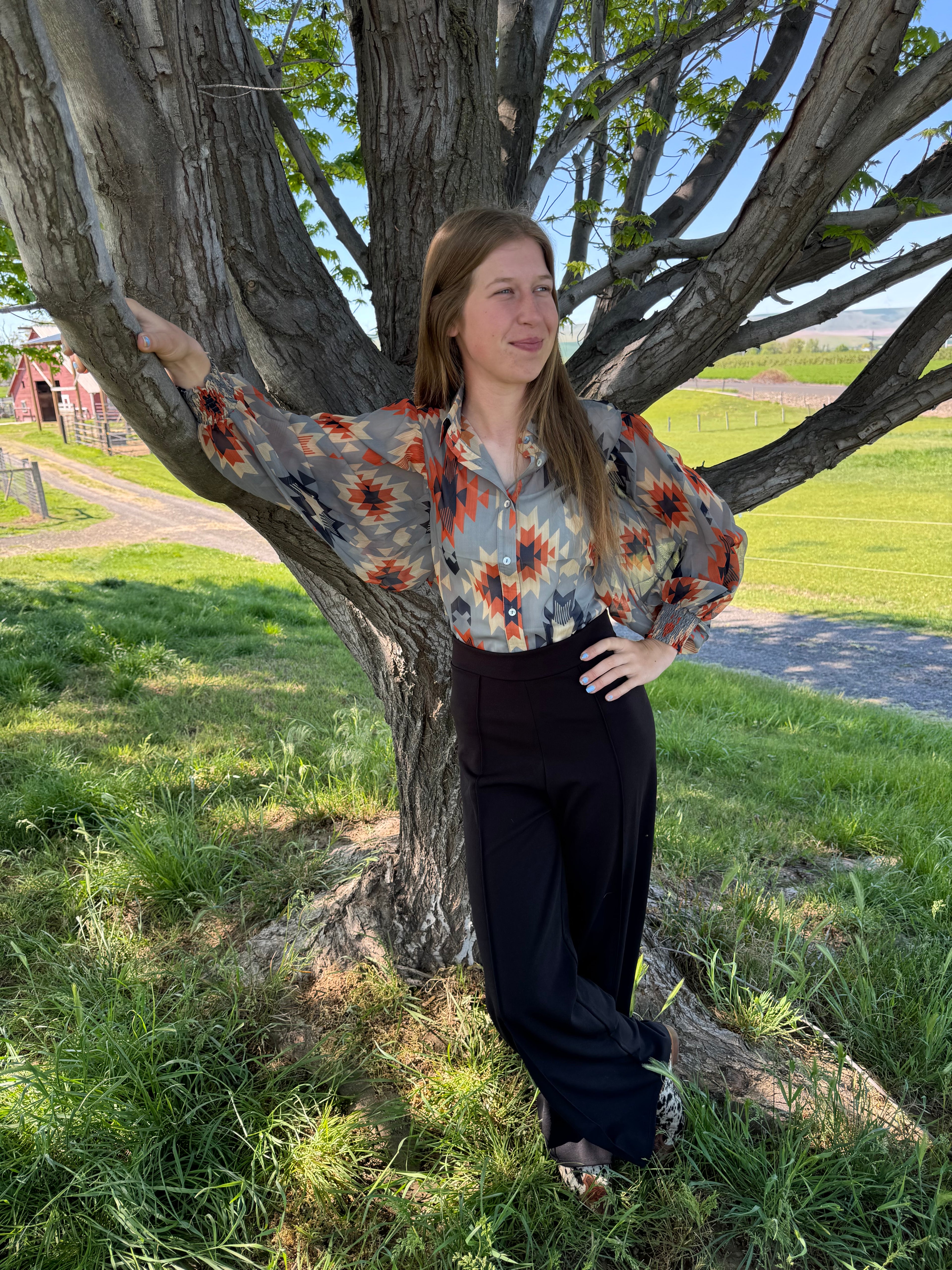 The Aztec Blouse