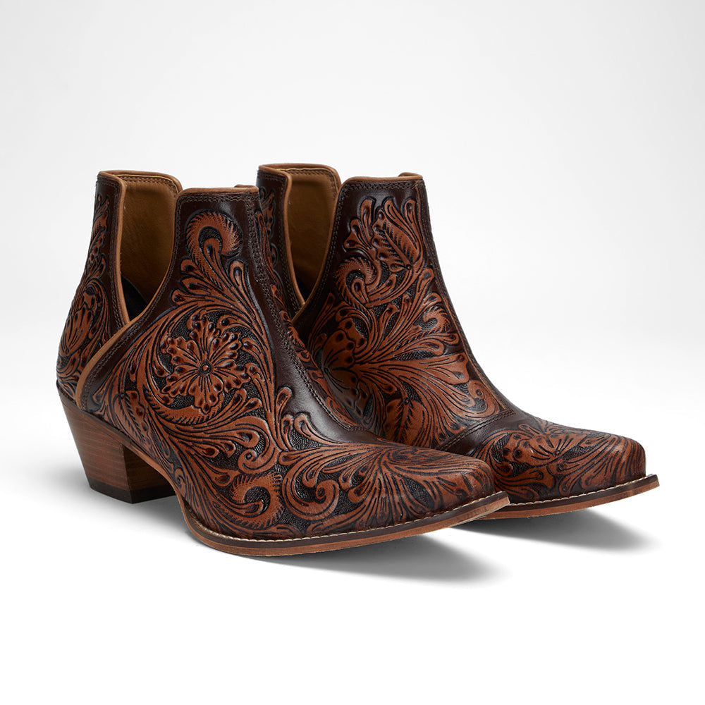 The West Bootie - Brown