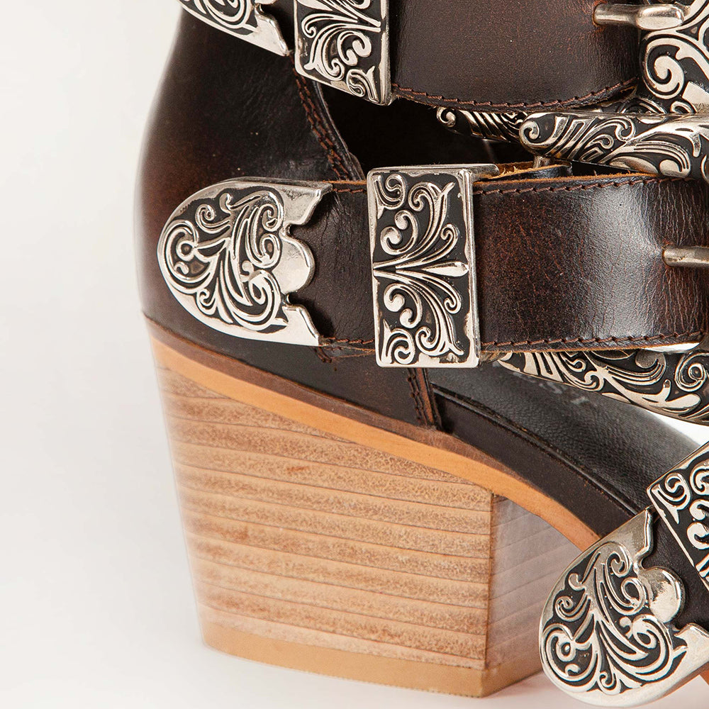 The Buckle Bootie - Chocolate