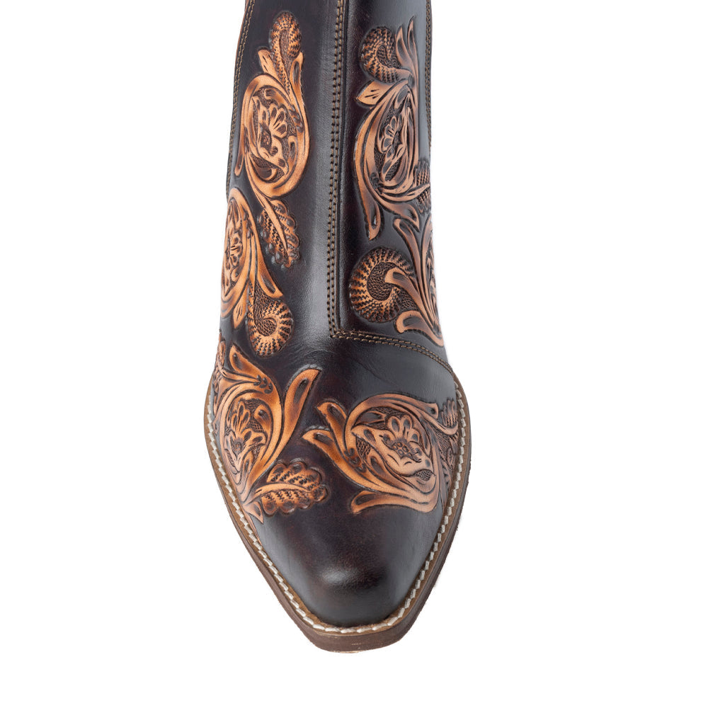 The Bronzed Bootie