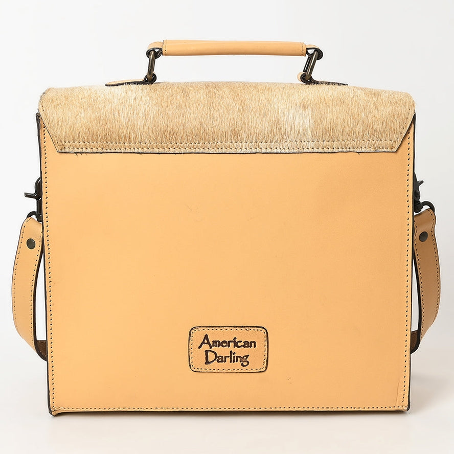 The Buckaroo Briefcase - Cream